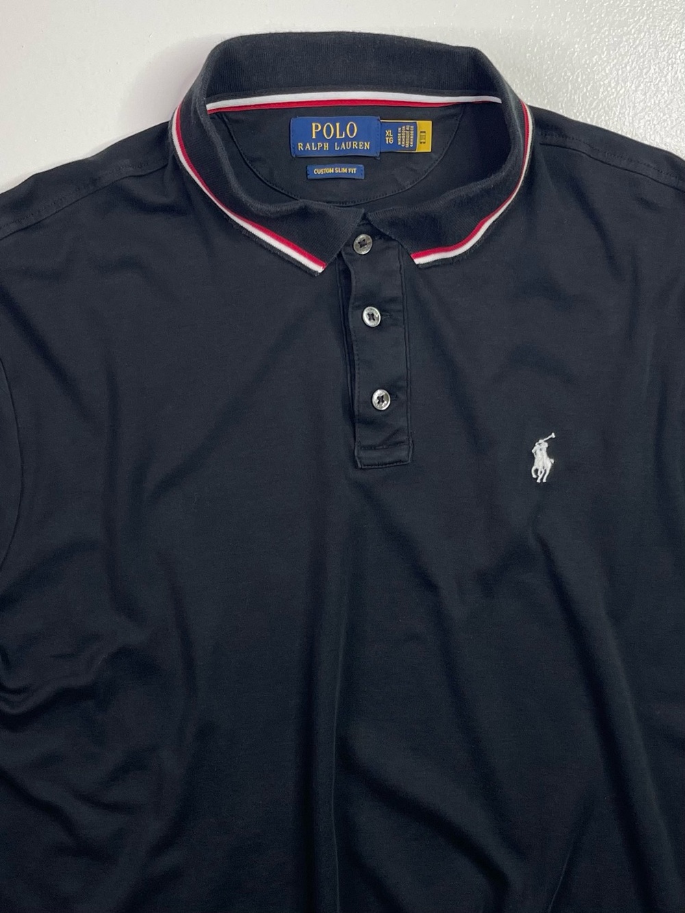 Polo Ralph Lauren Custom Slim Fit Interlock Cotton Polo XL